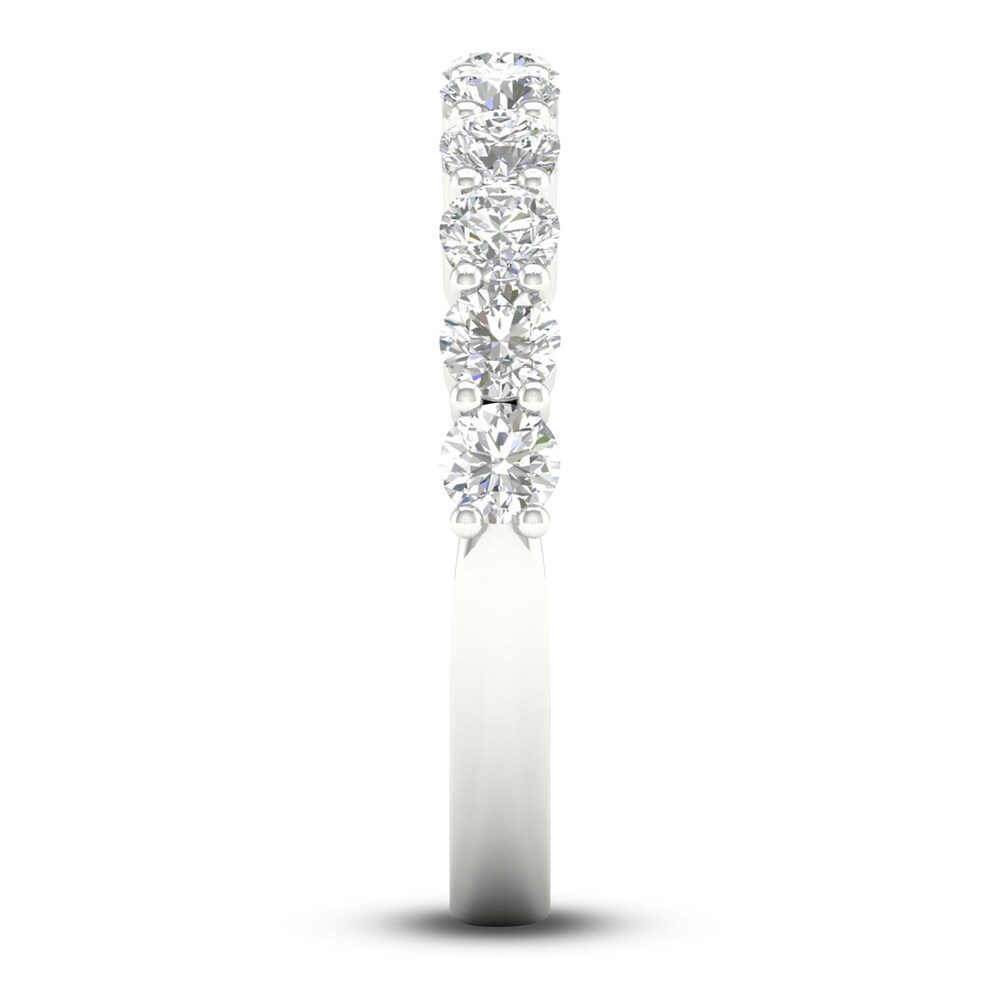 Diamond Anniversary Band 1 ct tw Round Platinum 0SSFWEEt