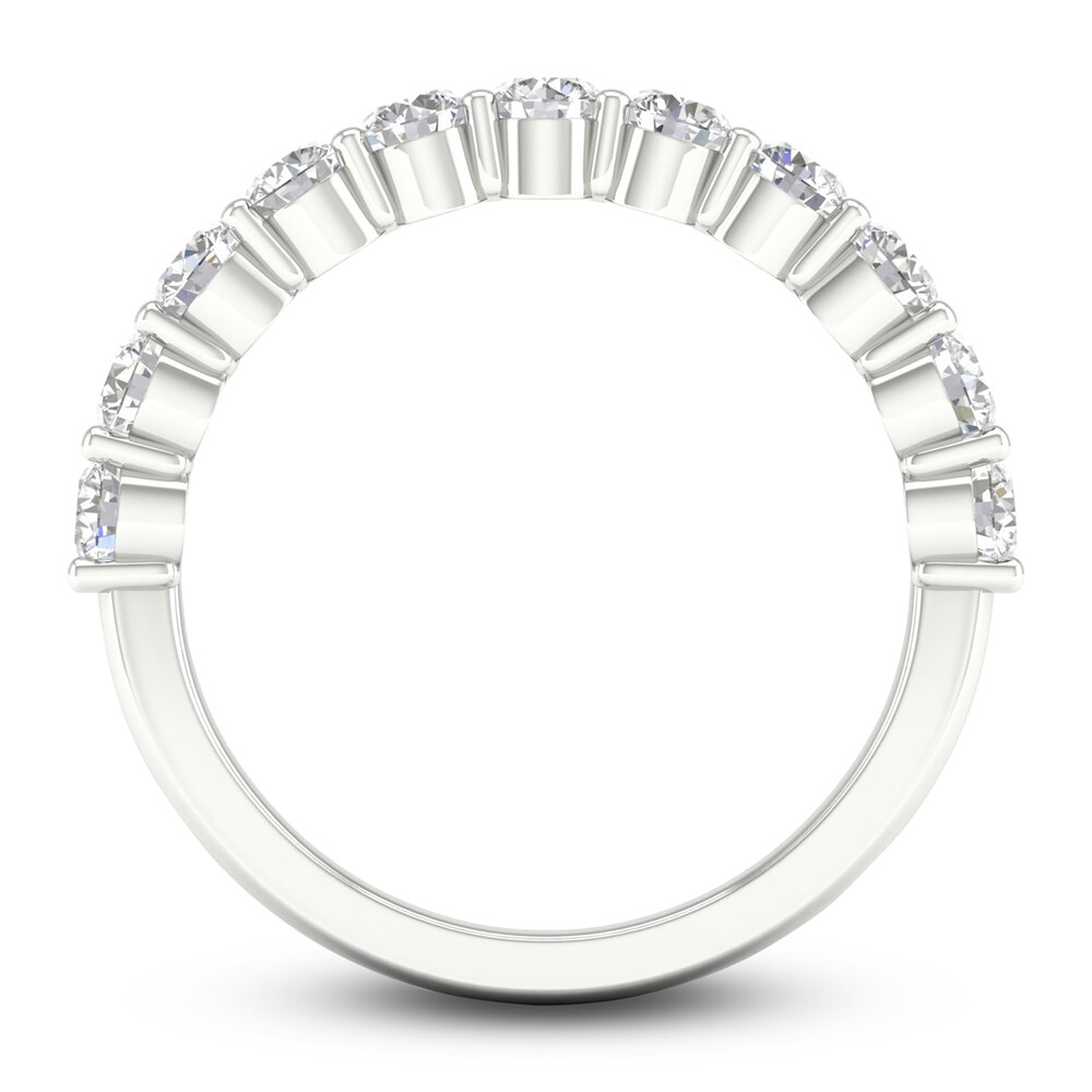 Diamond Anniversary Band 1 ct tw Round Platinum 0SSFWEEt