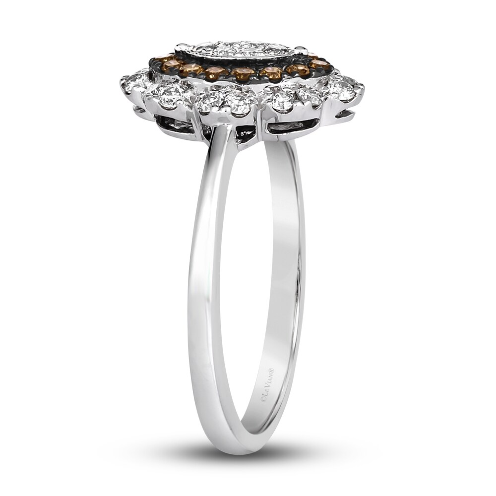 Le Vian Diamond Ring 1/2 ct tw Round 14K Vanilla Gold 1i7TfU5r