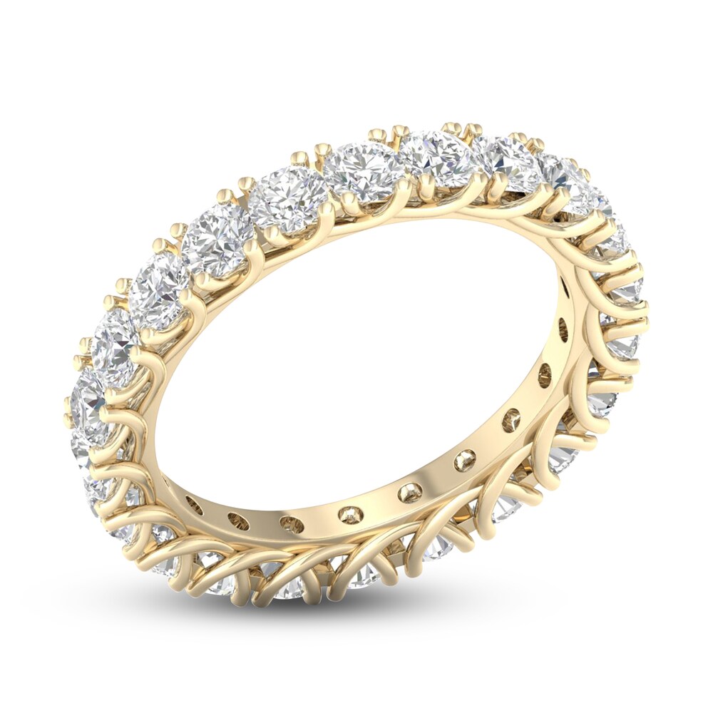 Diamond Eternity Band 2-1/2 ct tw Round 14K Yellow Gold 28RcRdqq