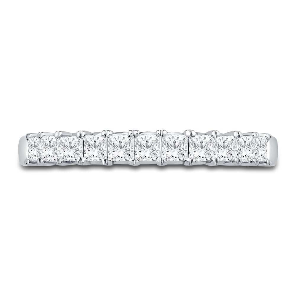 Diamond Anniversary Band 5/8 ct tw Princess 18K White Gold 3xQ2ywcF