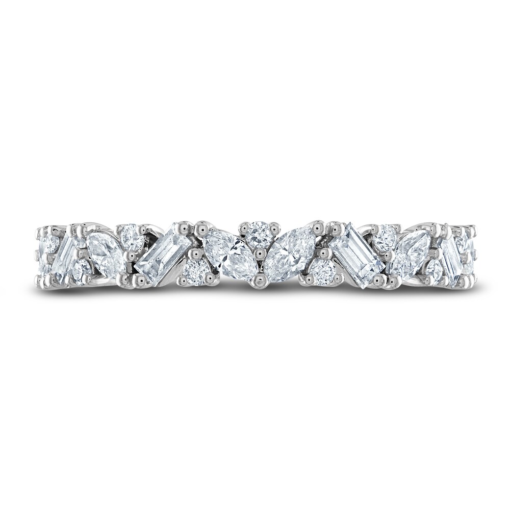 Diamond Anniversary Band 5/8 ct tw Baguette/Marquise/ Round Platinum 46RFTYee