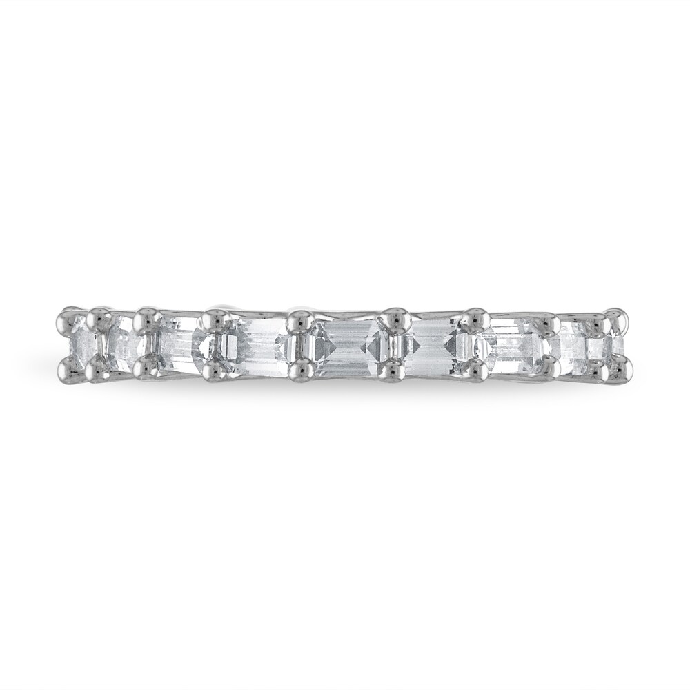 Diamond Eternity Band 2 ct tw Emerald-cut 14K White Gold 4THoyvPf