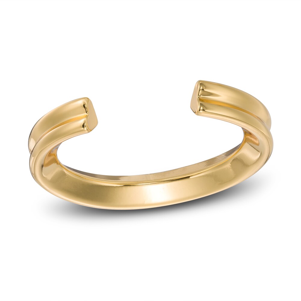 Stella Valle Heart Ring 18K Gold-Plated Brass 4lKV9viU