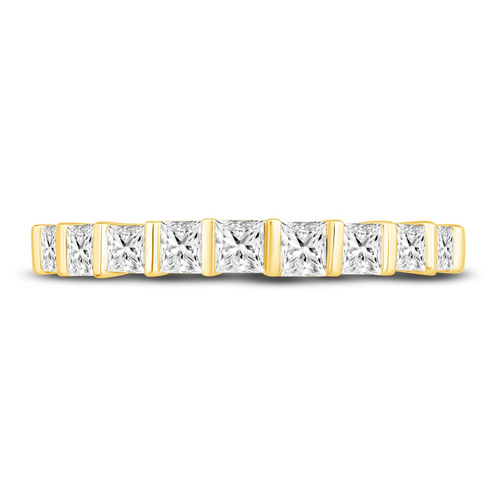 Diamond Anniversary Band 7/8 ct tw Princess 14K Yellow Gold 6GlRB3Ey