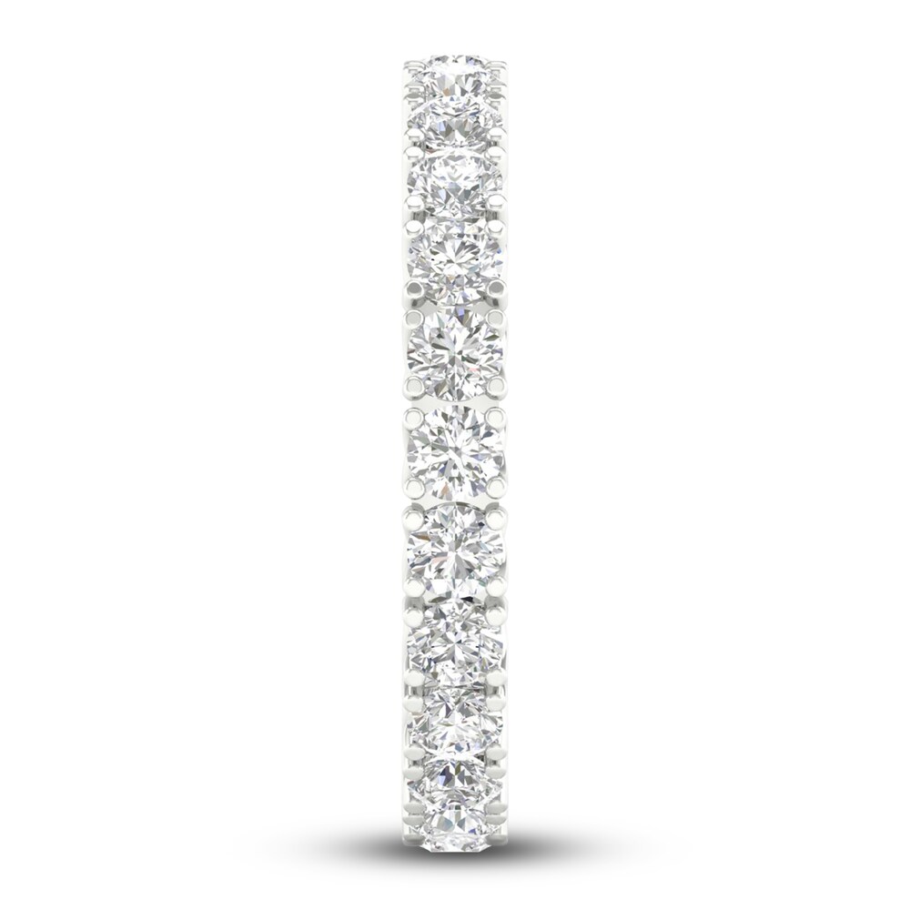 Diamond Eternity Band 2 ct tw Round 14K White Gold 6bzAf906