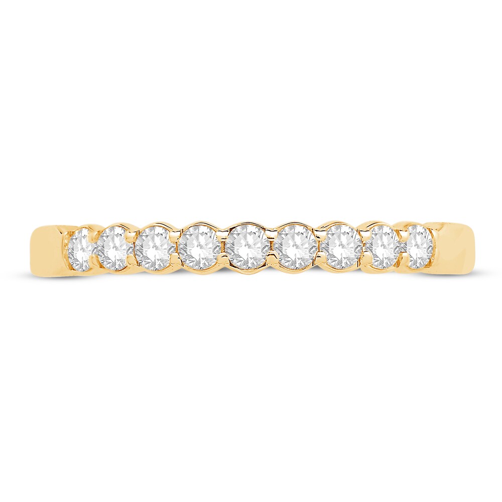 Diamond Anniversary Ring 1/4 ct tw Round 14K Yellow Gold 7BQqWdcP