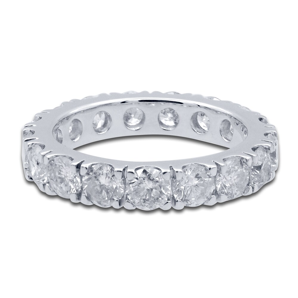 Diamond Anniversary Band 4 ct tw Round 14K White Gold 7TkWIiVa