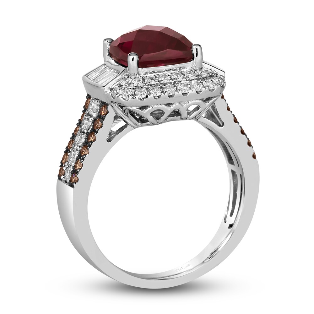 Le Vian Natural Garnet Ring 7/8 ct tw Diamonds 14K Vanilla Gold 7WXKgFEK