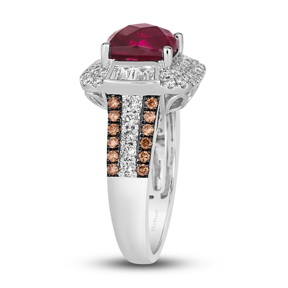 Le Vian Natural Garnet Ring 7/8 ct tw Diamonds 14K Vanilla Gold 7WXKgFEK