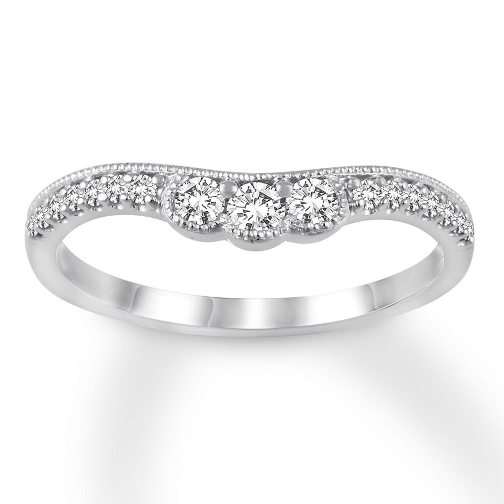 Diamond Anniversary Band 1/4 ct tw Round-cut 14K White Gold 7bqdDOrB [7bqdDOrB]