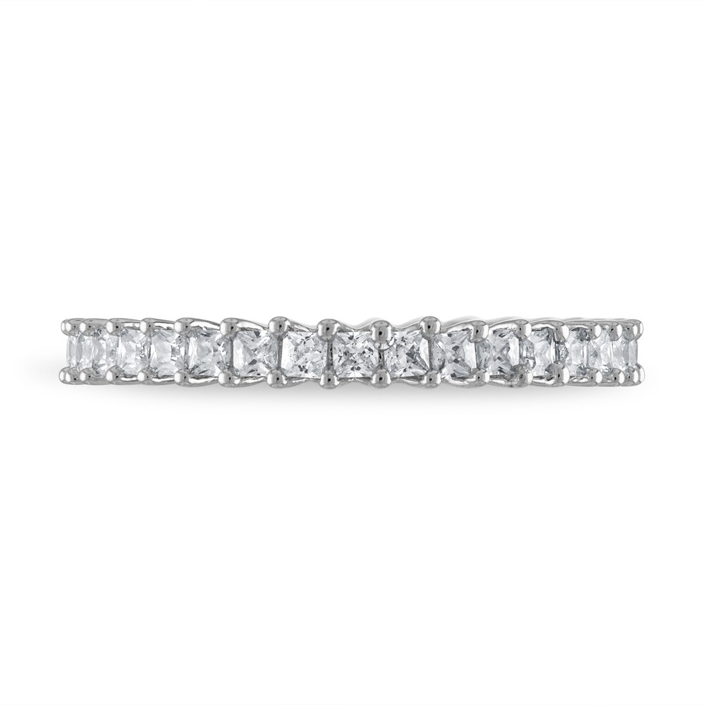 Diamond Eternity Band 1 ct tw Princess-cut 14K White Gold 7dQoWW2r