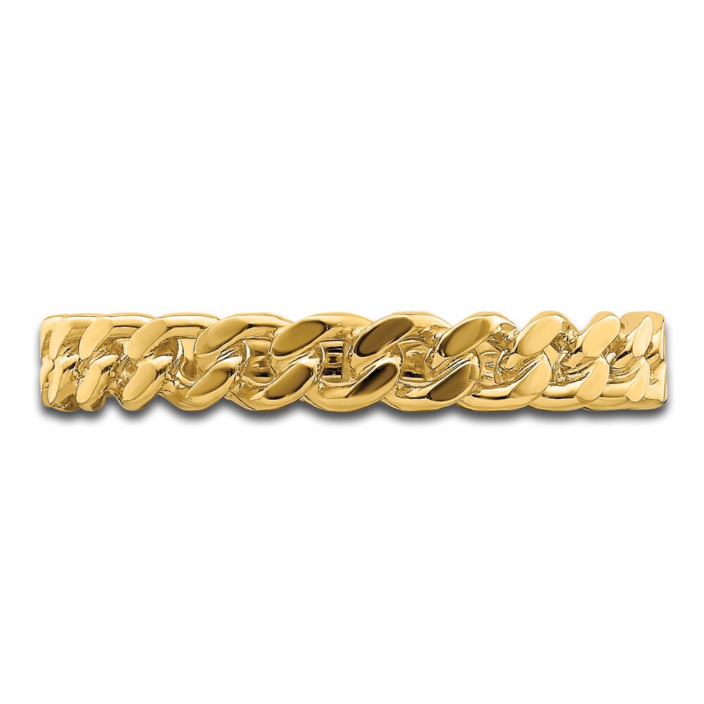 Chain Link Ring 14K Yellow Gold 7ySTuOOV