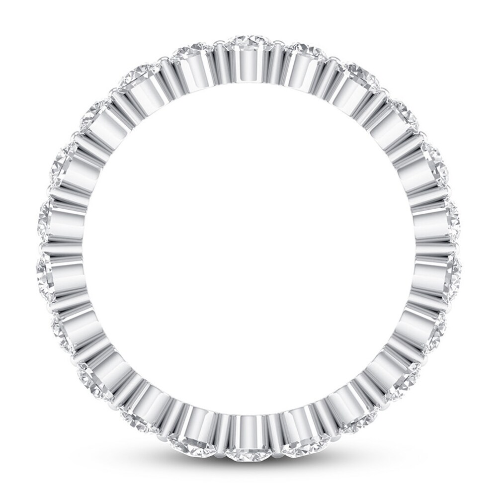 Diamond Eternity Ring 1 ct tw Round 14K White Gold 8HI6hPrT