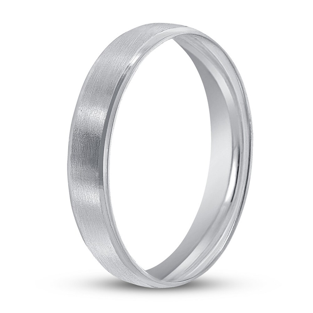 Wedding Band Platinum 4mm 8PgAoeCv