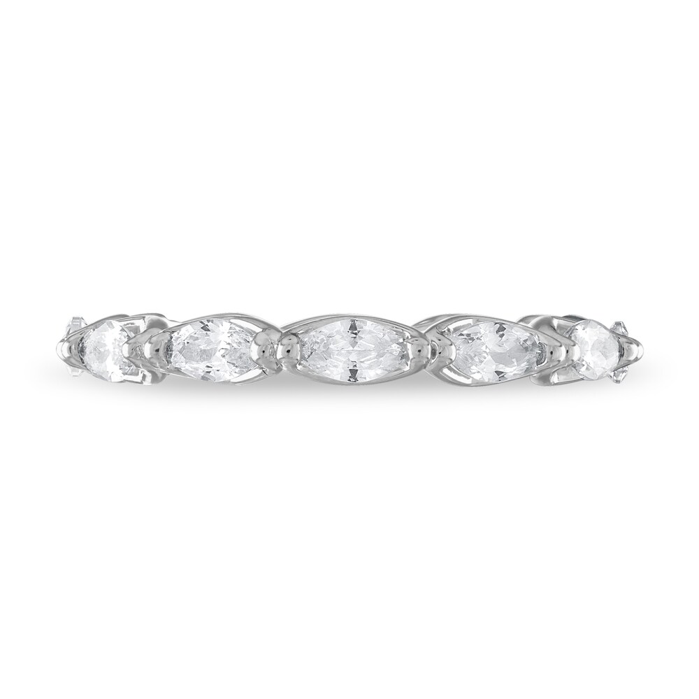 Diamond Eternity Band 2 ct tw Marquise-cut 14K White Gold 9CAhHACM