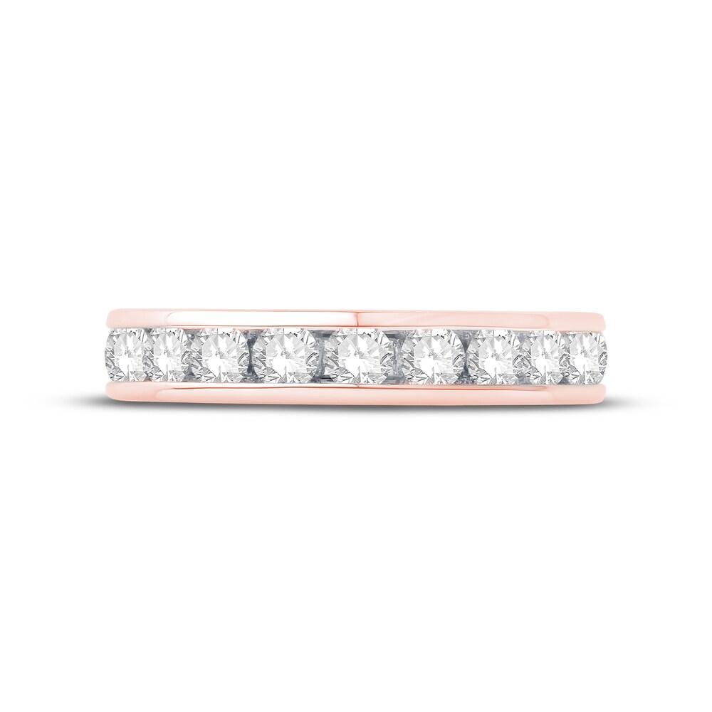 Diamond Eternity Band 2 ct tw Round 14K Rose Gold 9SoNkWWn