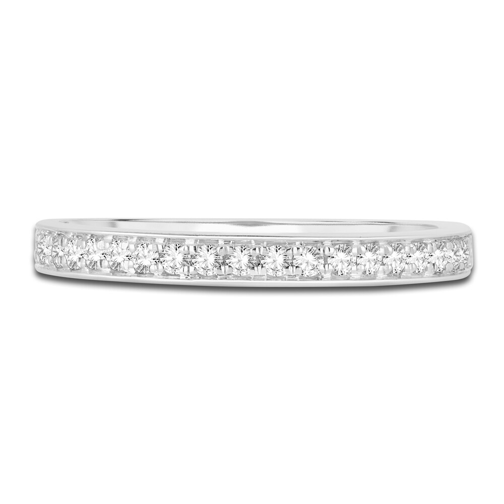 Diamond Wedding Band 1/5 ct tw Round 14K White Gold 9iVV9HuI