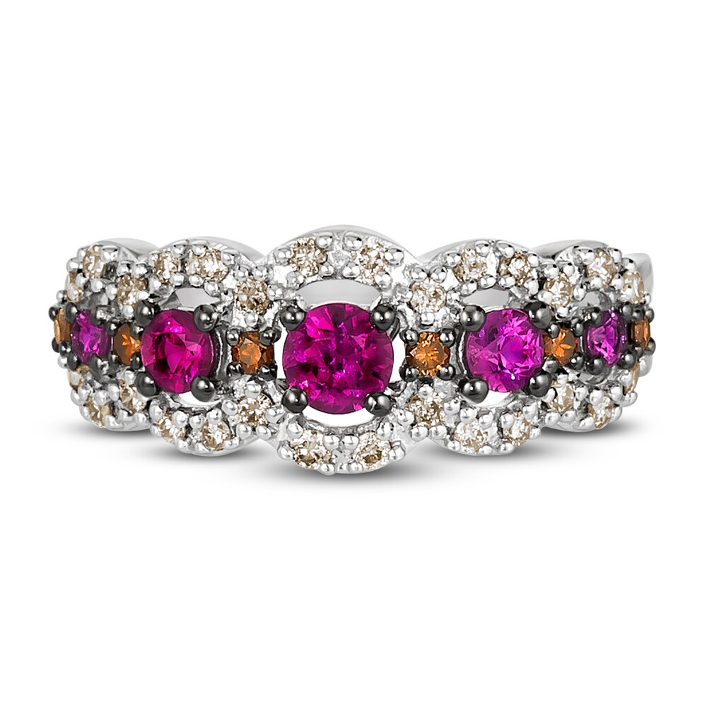 Le Vian Natural Ruby Ring 1/3 ct tw Diamonds 14K Vanilla Gold AACJfNPd