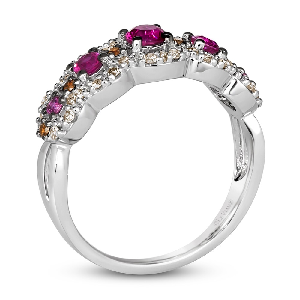 Le Vian Natural Ruby Ring 1/3 ct tw Diamonds 14K Vanilla Gold AACJfNPd