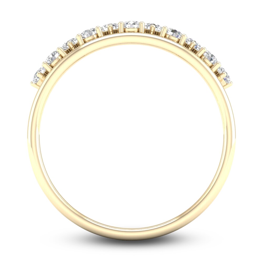 Diamond Wedding Band 1/6 ct tw Round 14K Yellow Gold AKEdXOOq