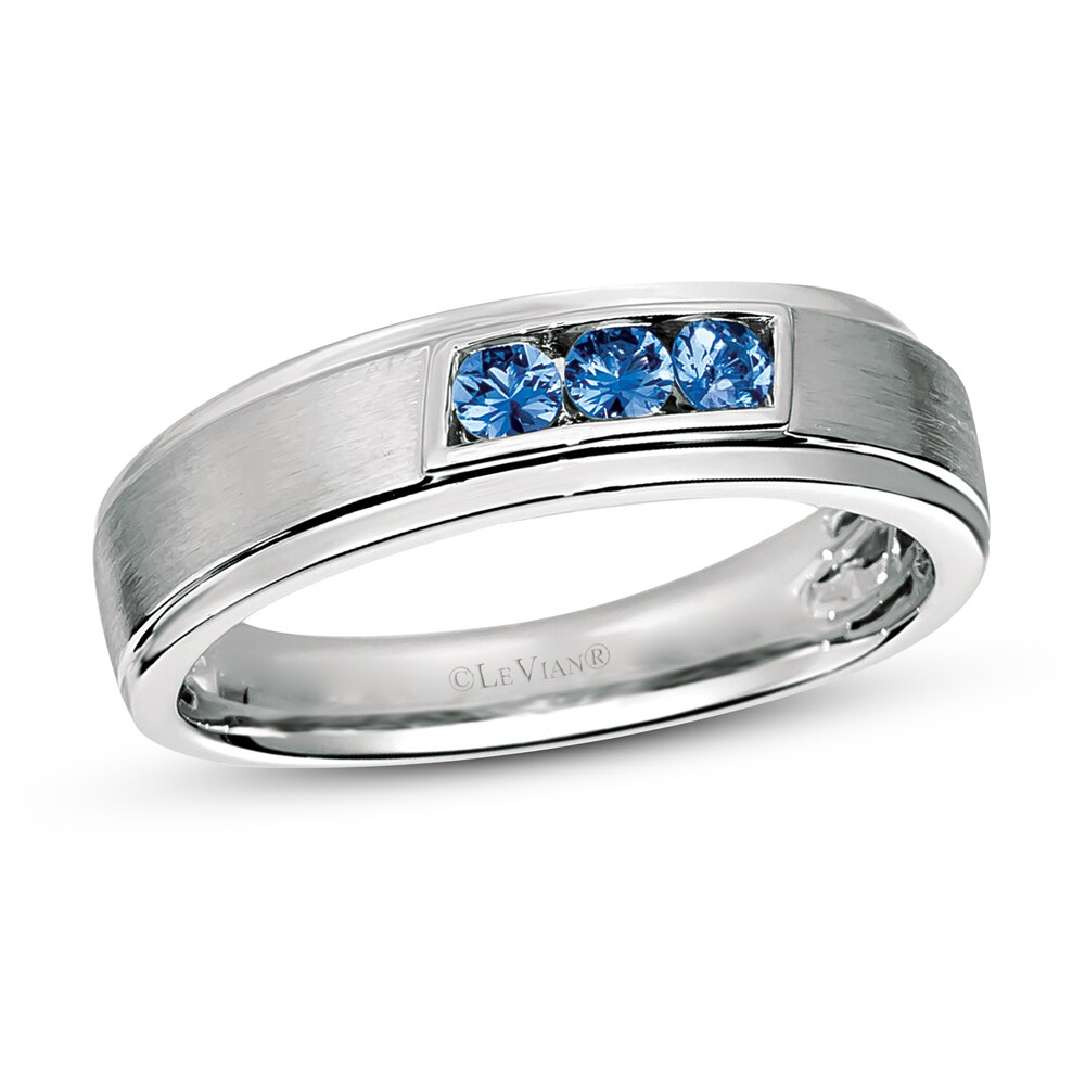 Le Vian Men's Sapphire Ring 14K Vanilla Gold AvK6QDJP