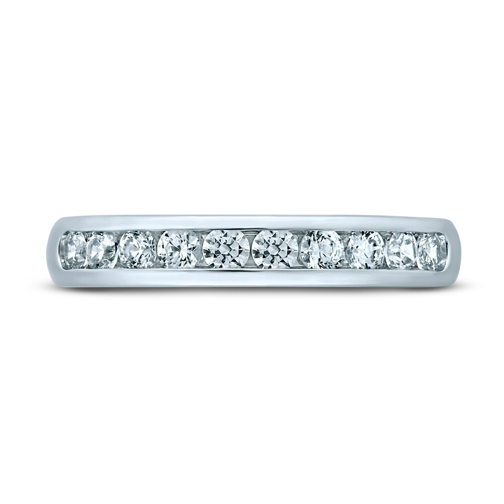 Diamond Anniversary Ring 1/2 ct tw Round 14K White Gold BVs5yrwg