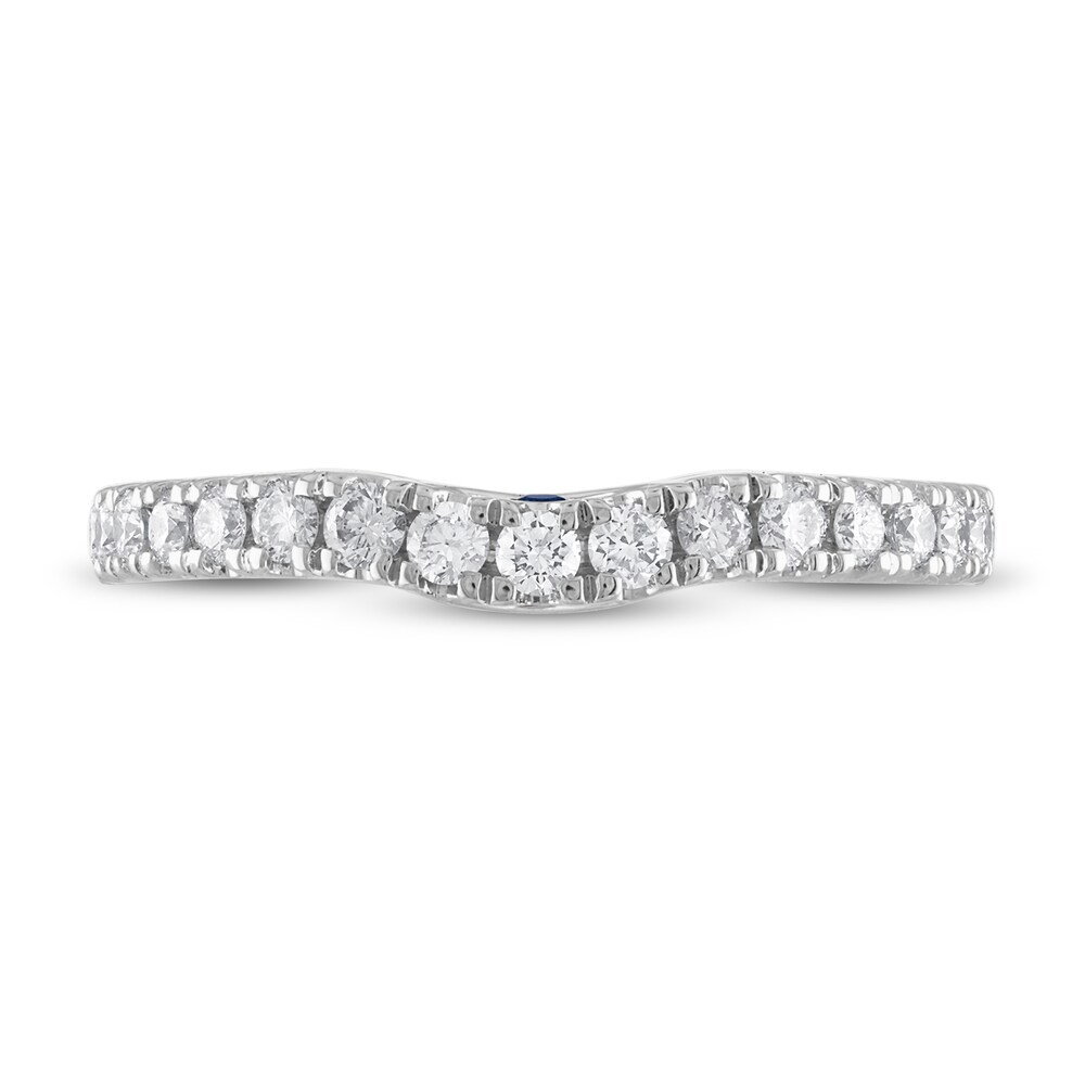 Vera Wang WISH Diamond Wedding Band 1/2 ct tw Round Platinum BloHbdpI