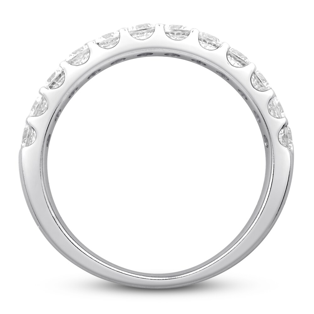 Diamond Anniversary Band 1-1/2 ct tw Round 14K White Gold CHAqLc27