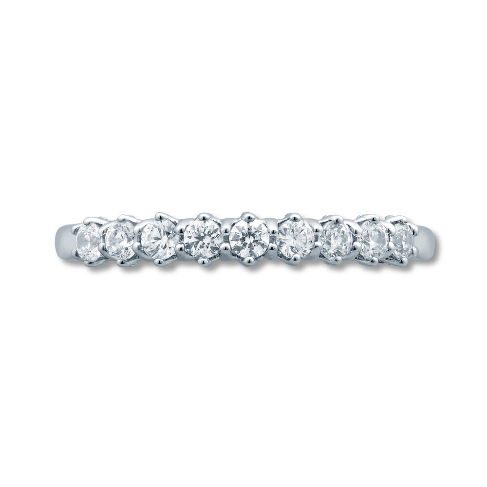 Pnina Tornai Endlessly Yours Diamond Anniversary Ring 1/2 ct tw Round 14K White Gold CQr8ucX0