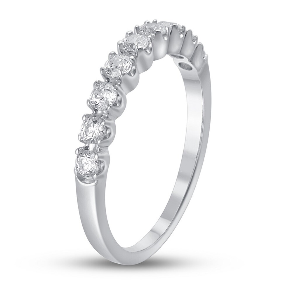 Diamond Anniversary Band 1/2 ct tw Round-cut Platinum D5NvDQiT