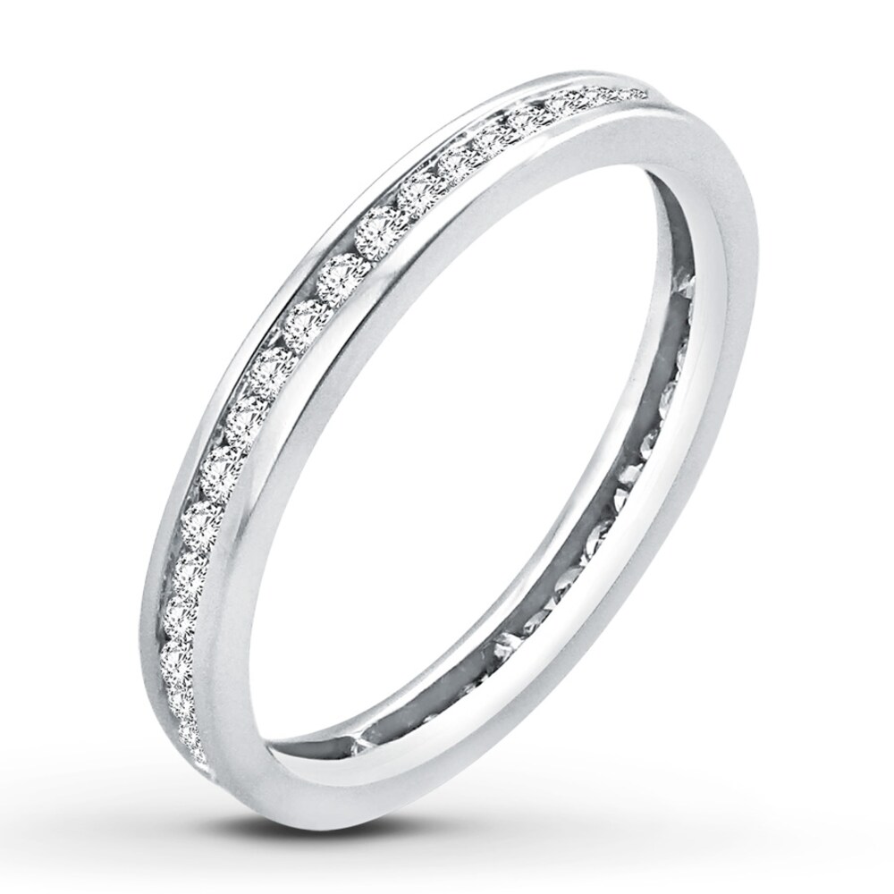 Diamond Eternity Ring 1/2 ct tw Round-cut 14K White Gold DAPIHtgl