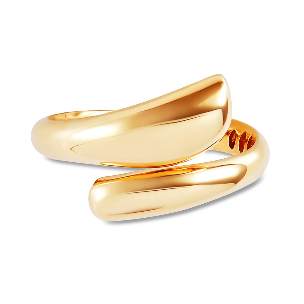 Italia D\'Oro Snake Ring 14K Yellow Gold DjOlNVzW