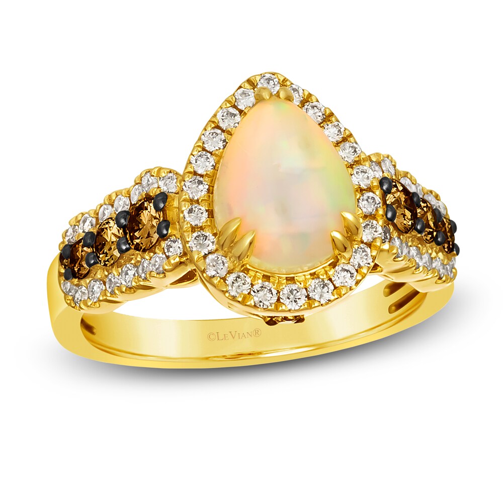 Le Vian Natural Opal Ring 3/4 ct tw Diamonds 14K Honey Gold Dy5sK6wd [Dy5sK6wd]