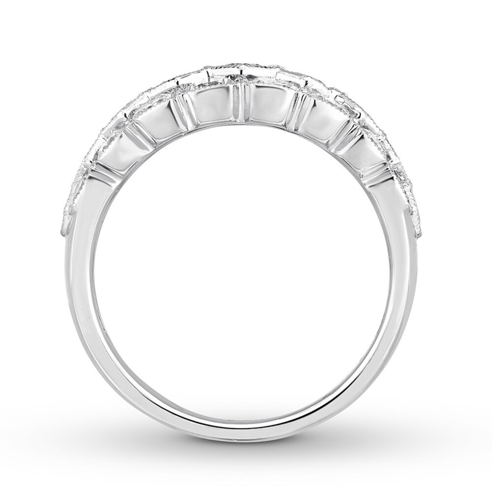 Diamond Ring 2-1/4 ct tw Round 14K White Gold EEsWGtd7