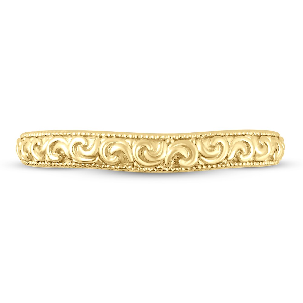 Wedding Band 14K Yellow Gold ELREHTFM