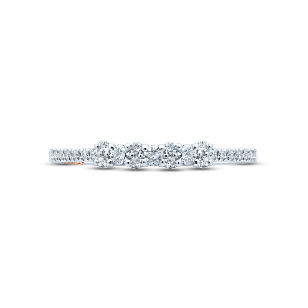 Pnina Tornai Willingly Yours Diamond Anniversary Ring 1/4 ct tw Round 14K White Gold FfoCCGhh