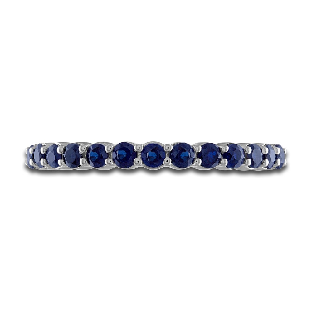 Vera Wang WISH Natural Blue Sapphire Band 10K White Gold Fk4QgtZl