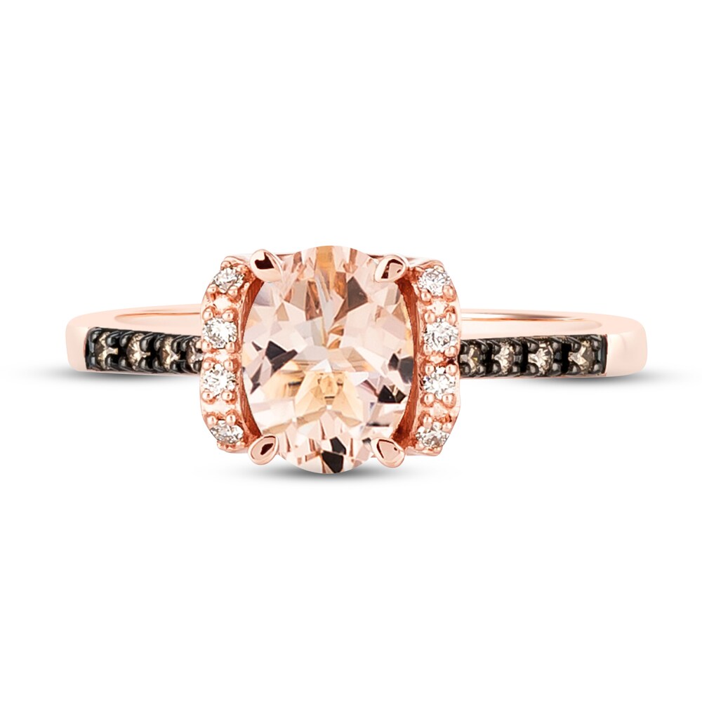 Le Vian Natural Morganite Ring 1/10 ct tw Diamonds 14K Strawberry Gold Fk6sIHFb