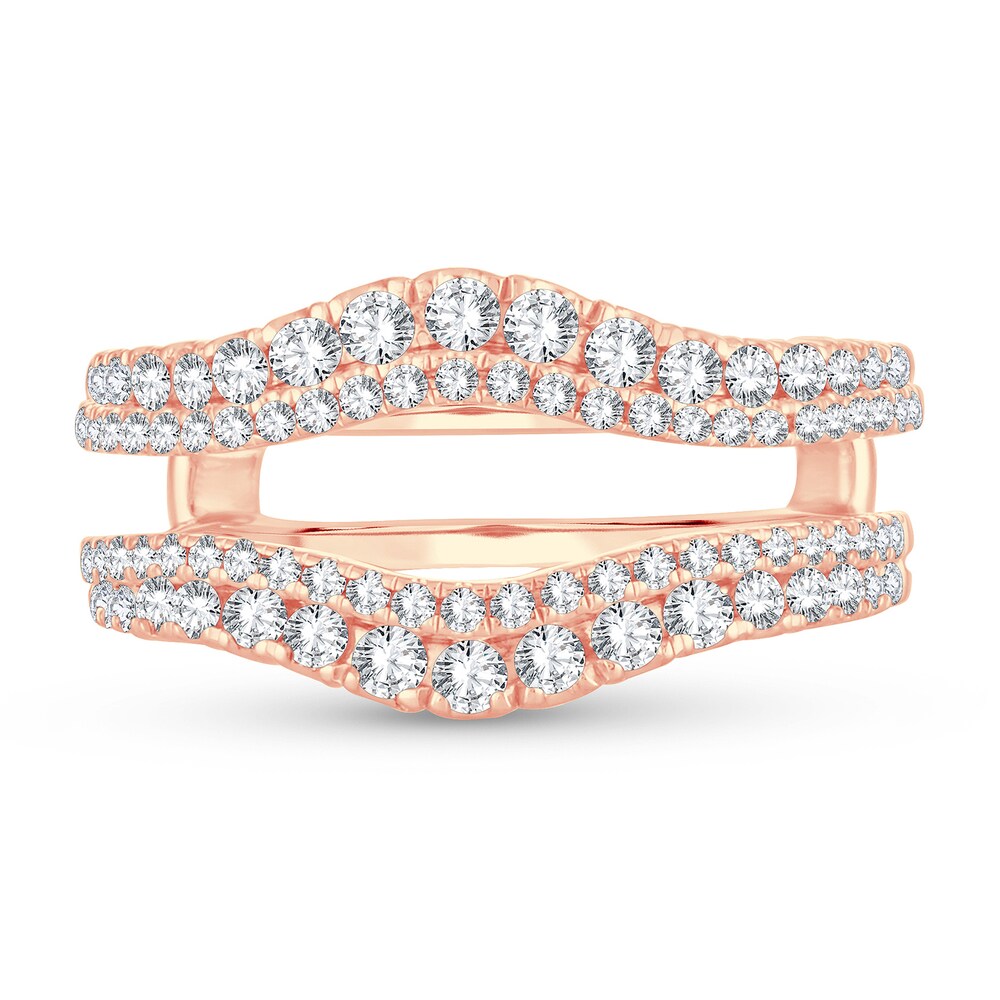 Diamond Enhancer Ring 3/4 ct tw Round 14K Rose Gold FqcDj0bq