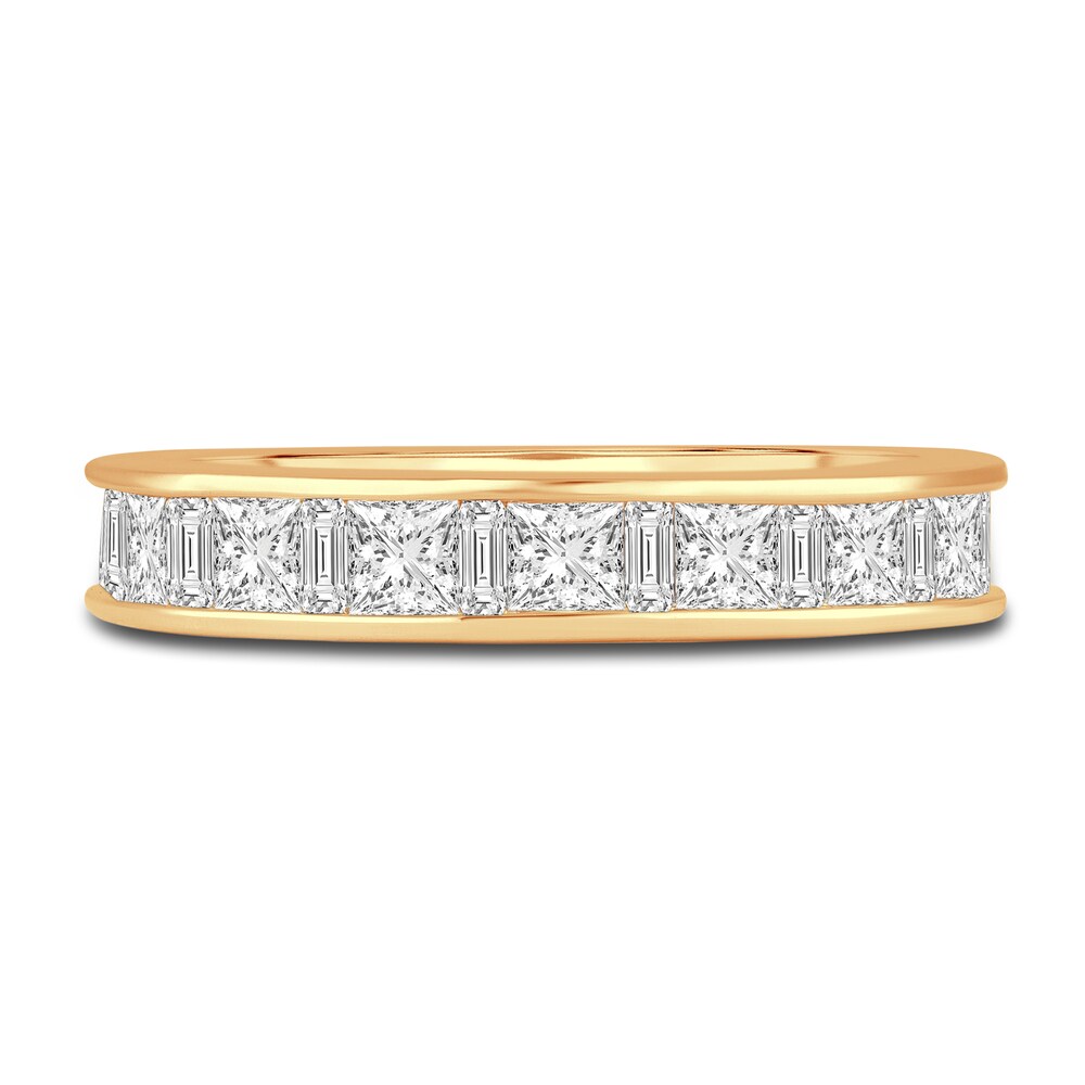 Diamond Eternity Band 2 ct tw Princess/Baguette 14K Yellow Gold G09c9Yyq