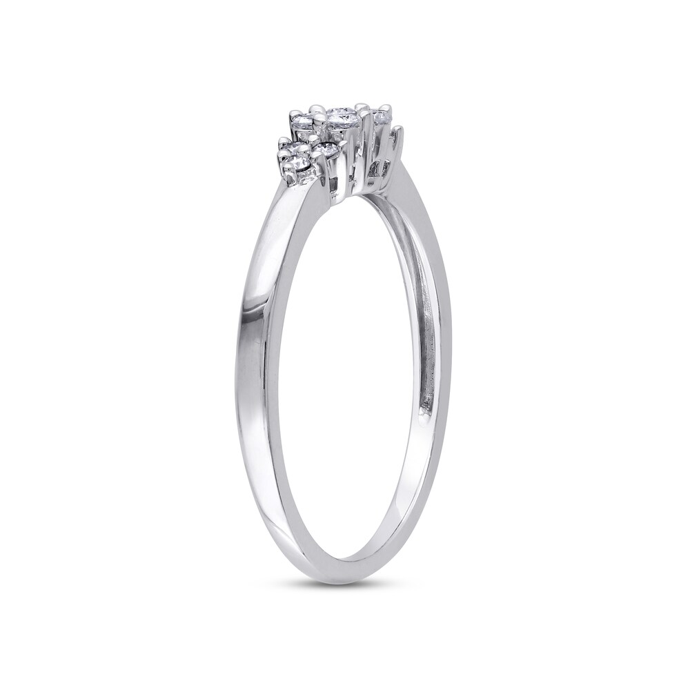 Diamond Ring 1/4 ct tw Round Sterling Silver G5ZPsRUJ