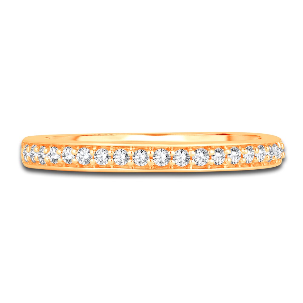 Diamond Wedding Band 1/5 ct tw Round 14K Yellow Gold HF5yDMu4