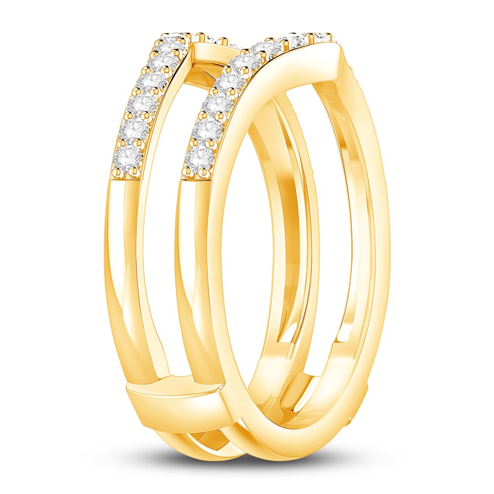 Diamond Anniversary Enhancer Band 1/2 ct tw Round 14K Yellow Gold I9EYLgJ9