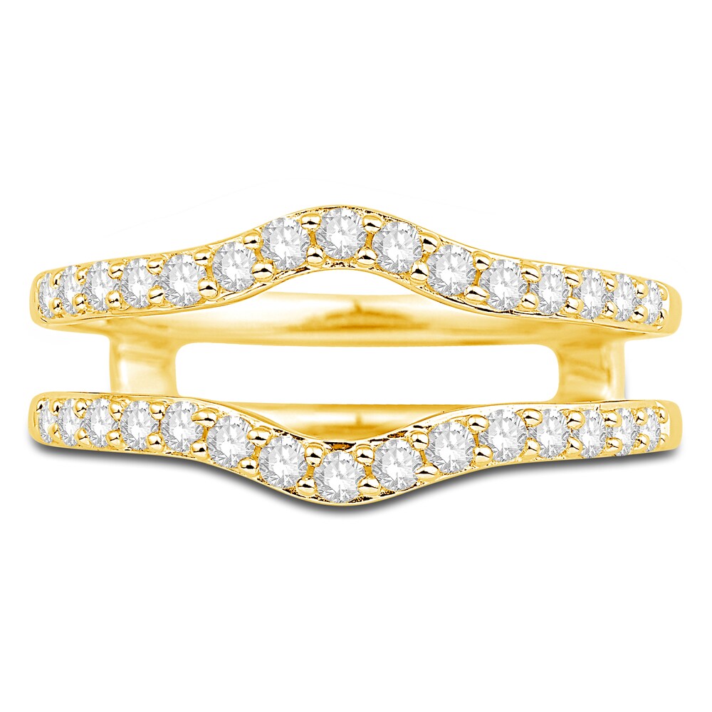 Diamond Anniversary Enhancer Band 1/2 ct tw Round 14K Yellow Gold I9EYLgJ9