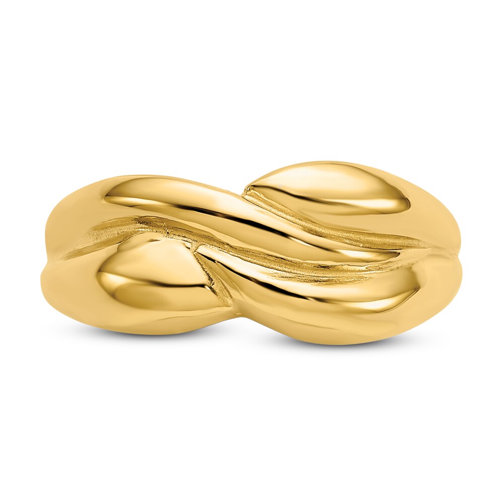 Polished Ring 14K Yellow Gold Idl6kIdd