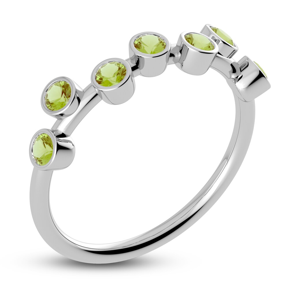 Juliette Maison Natural Peridot Ring 10K White Gold JNr9dvdI