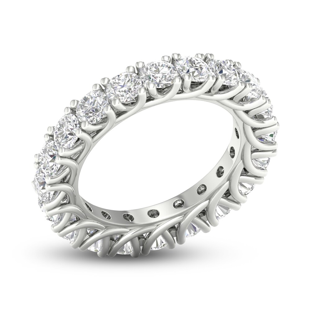 Diamond Eternity Band 3 ct tw Round 14K White Gold JOPDNWld