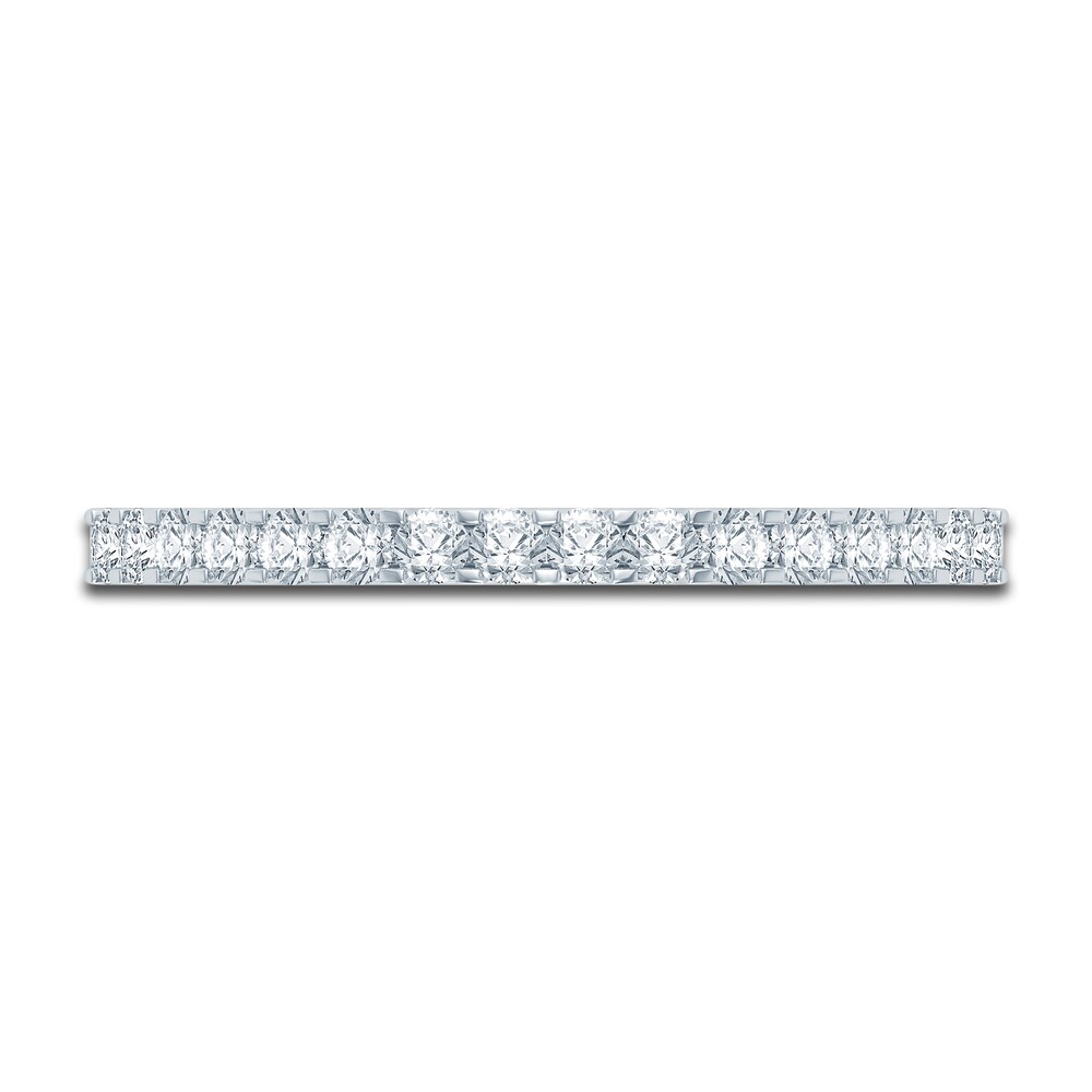 Diamond Anniversary Band 1/6 ct tw Round 14K White Gold JZajLO0H