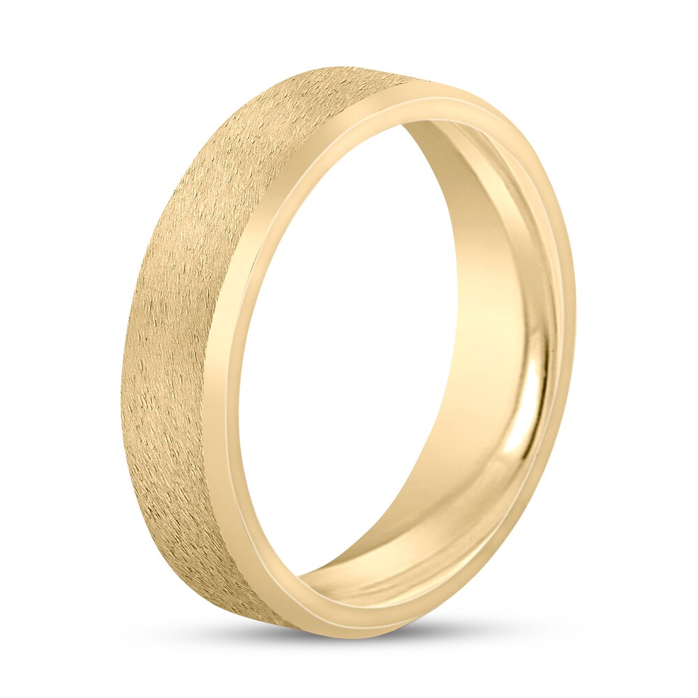 Wedding Band 14K Yellow Gold KIdTJ8zs